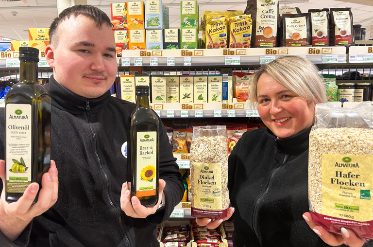 Bio-Lebensmittel im Kutsche-Markt in Belm