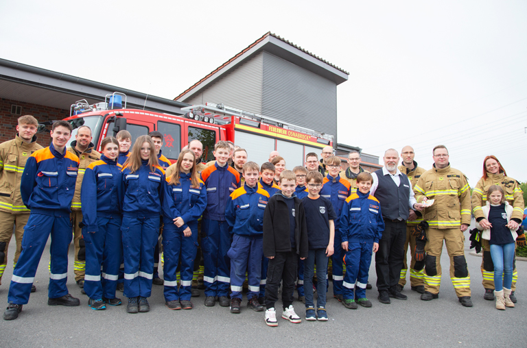 „Finanzspritze“ für Freiwillige Feuerwehr